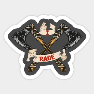 Rage Sticker